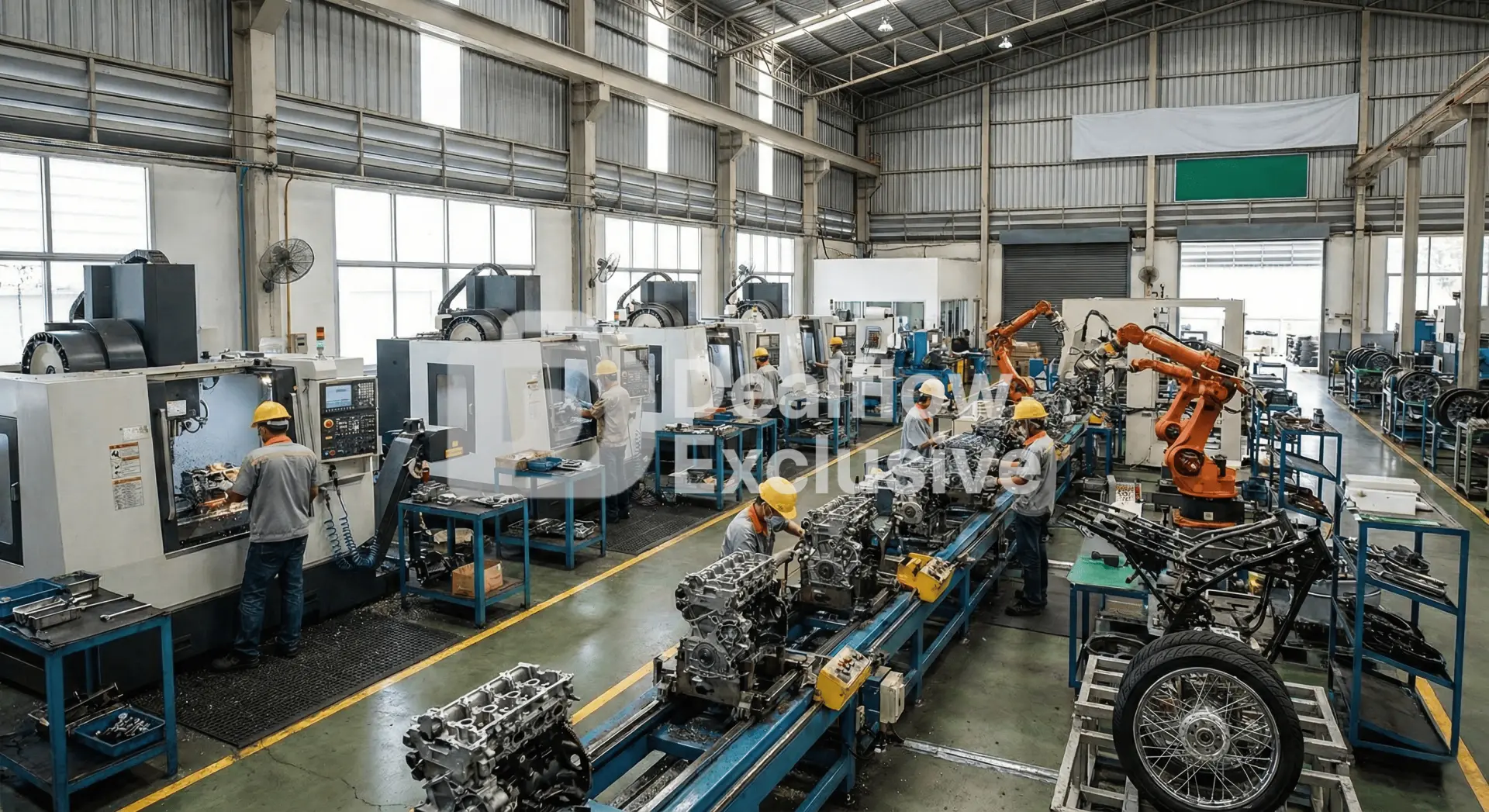 โรงงานผลิตโลหะ