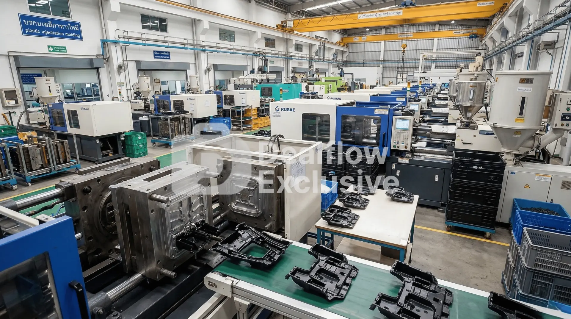 โรงงานผลิตแม่พิมพ์ฉีดพลาสติกโดยใช้เทคโนโลยีทันสมัย
