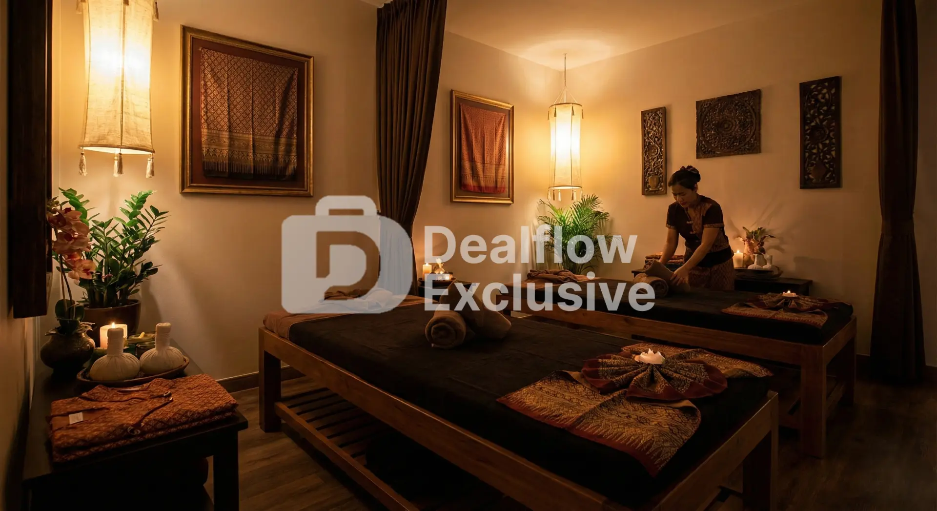 ร้านบริการนวดและเสริมสวยครบวงจร