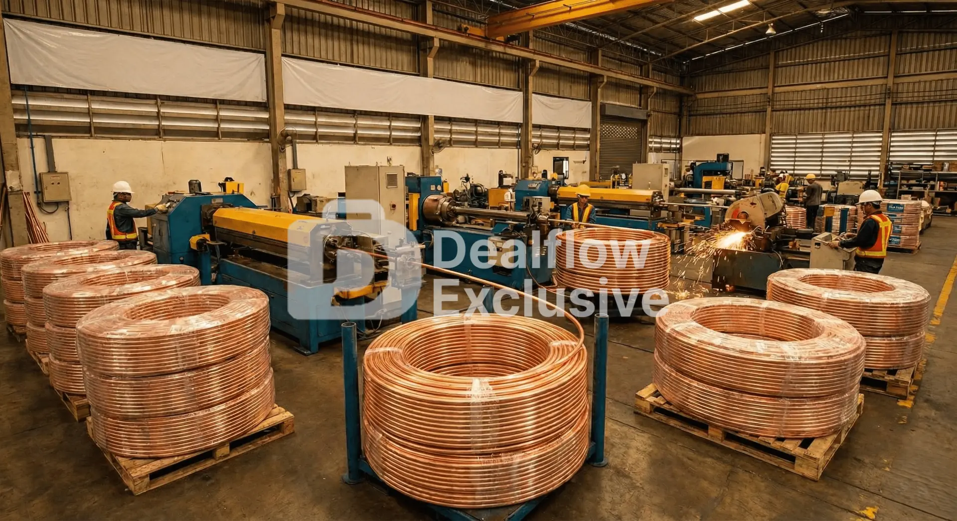 บริษัทผลิตและจัดจำหน่ายท่อทองแดงม้วน