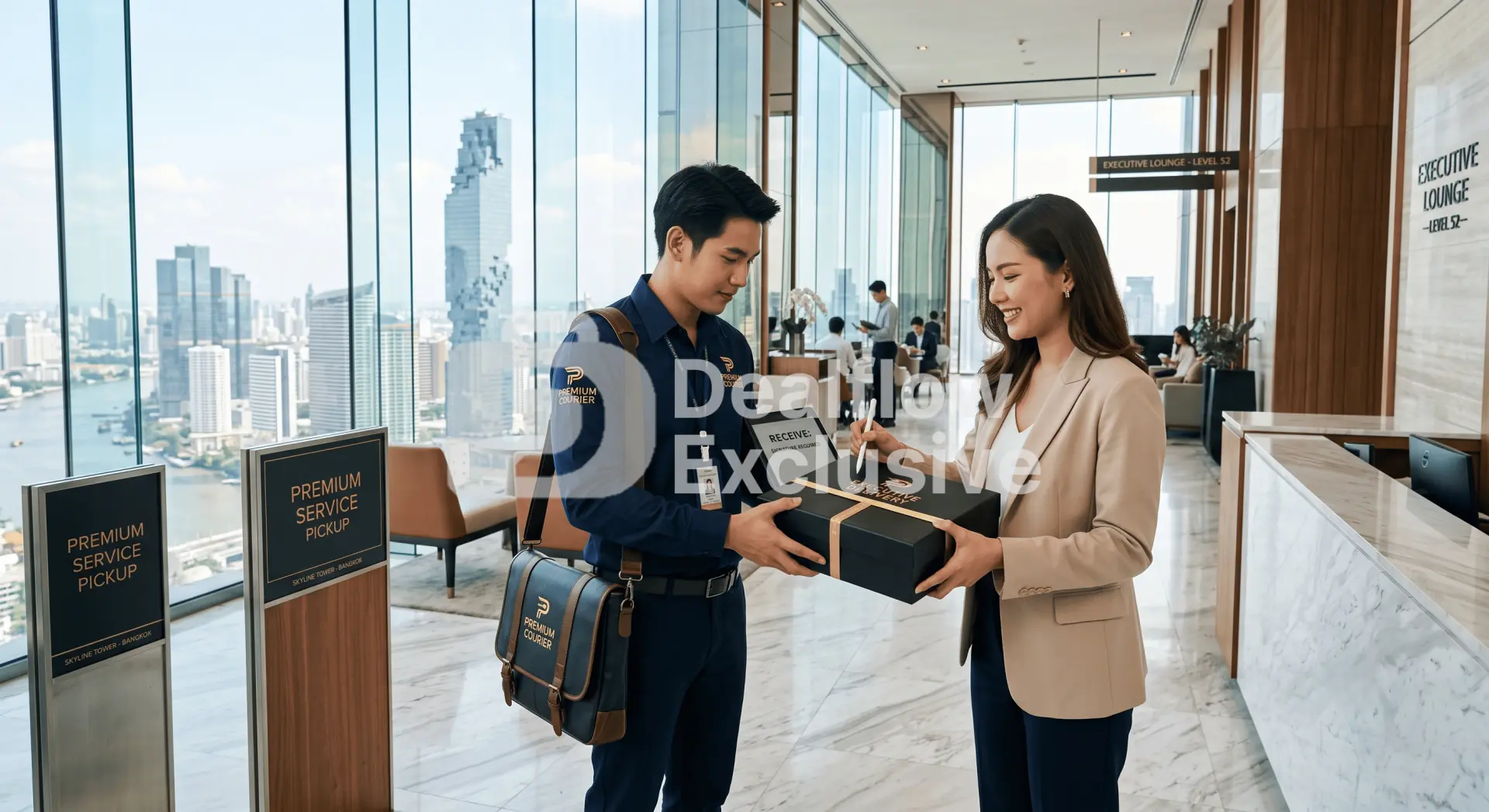 บริษัทรับส่งเอกสารและสิ่งของแบบ B2B