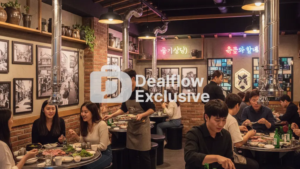 ร้านปิ้งย่างเกาหลี