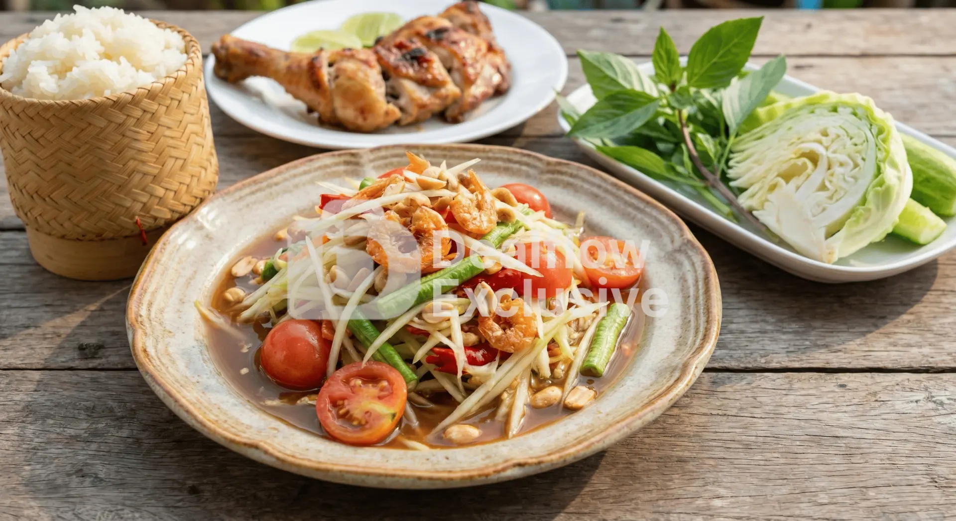 ร้านส้มตำเจ้าดังย่านสุขุมวิท 93