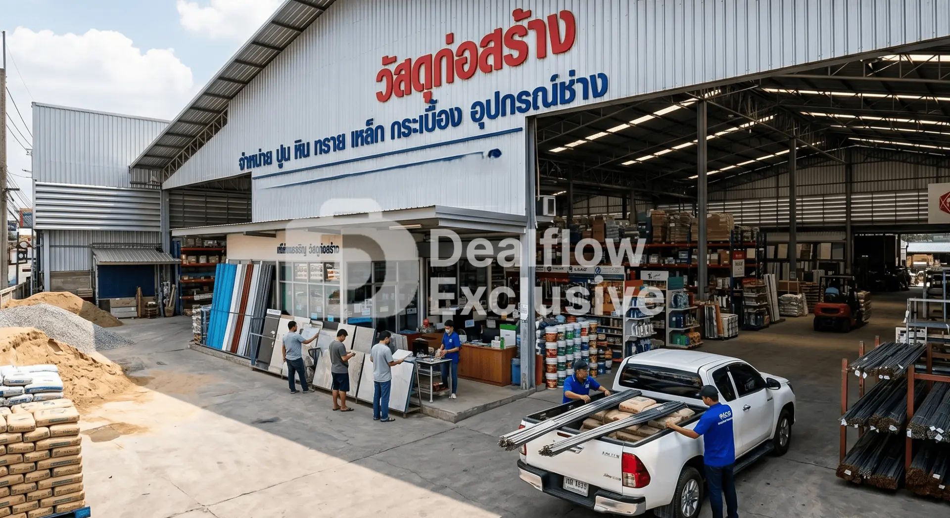 ร้านจัดจำหน่ายวัสดุก่อสร้าง